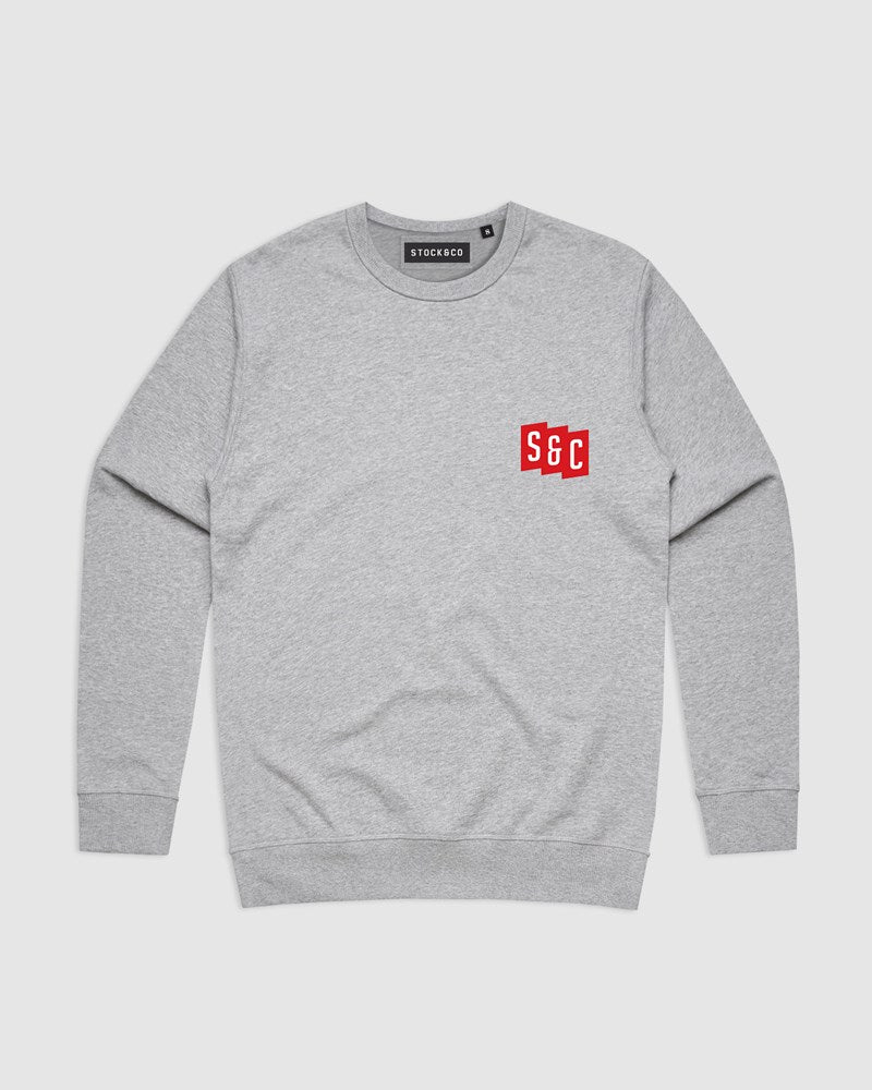 Initials Crewneck - Youth