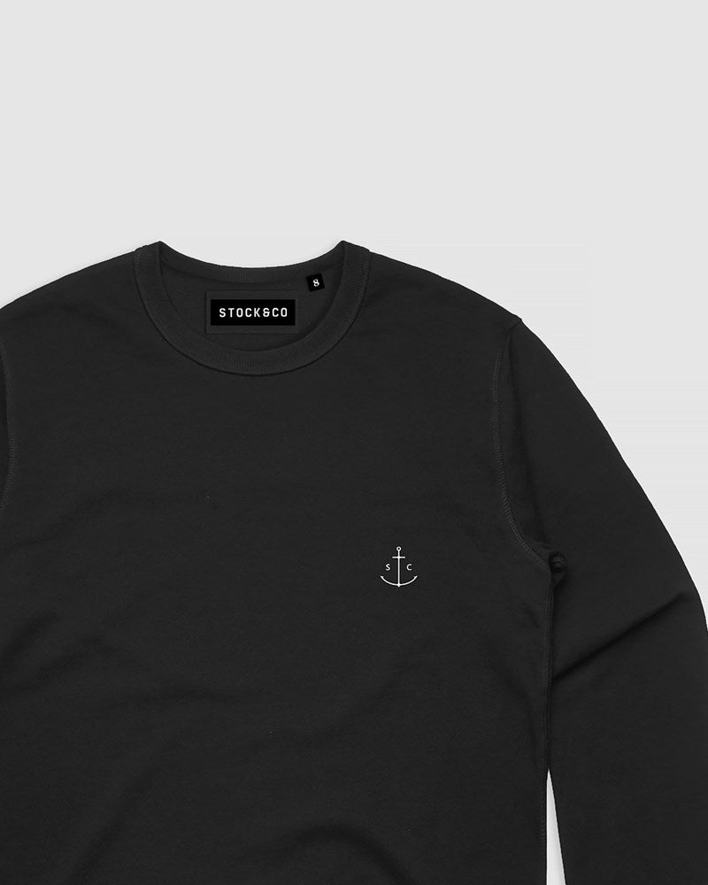 Stock & Co Anchor Embroidery Crewneck - Youth