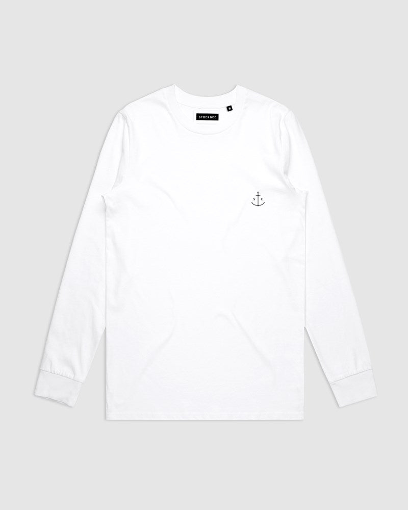 Stock & Co Anchor Embroidery Long Sleeve - Youth