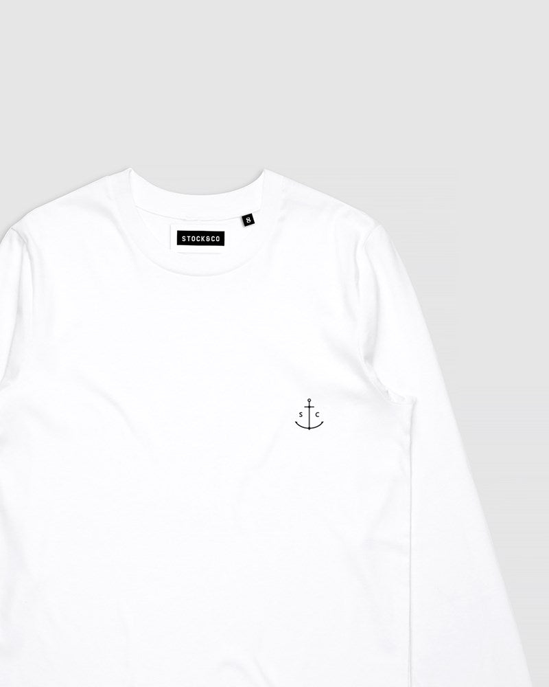 Stock & Co Anchor Embroidery Long Sleeve - Youth