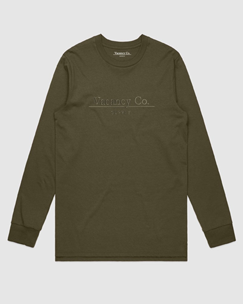 Polaroid Mono Embroidery Long Sleeve - Youth