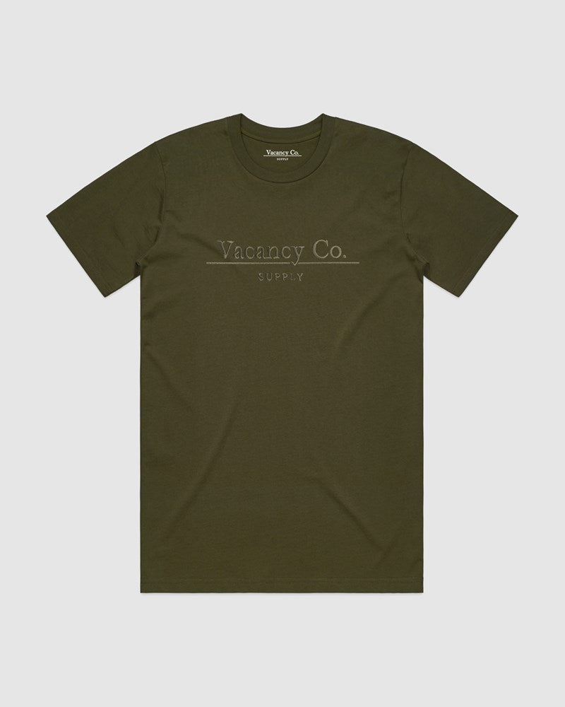 Polaroid Mono Embroidery Tee - Youth
