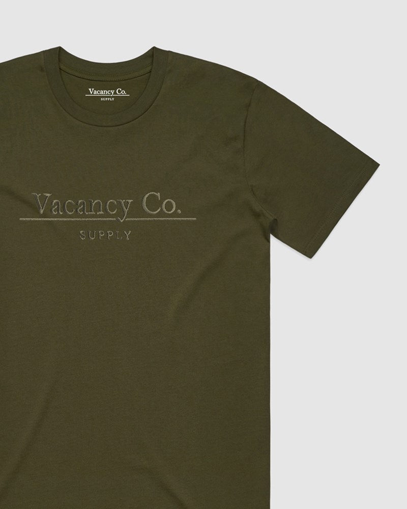 Polaroid Mono Embroidery Tee - Youth