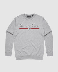 Grid Crewneck - Youth