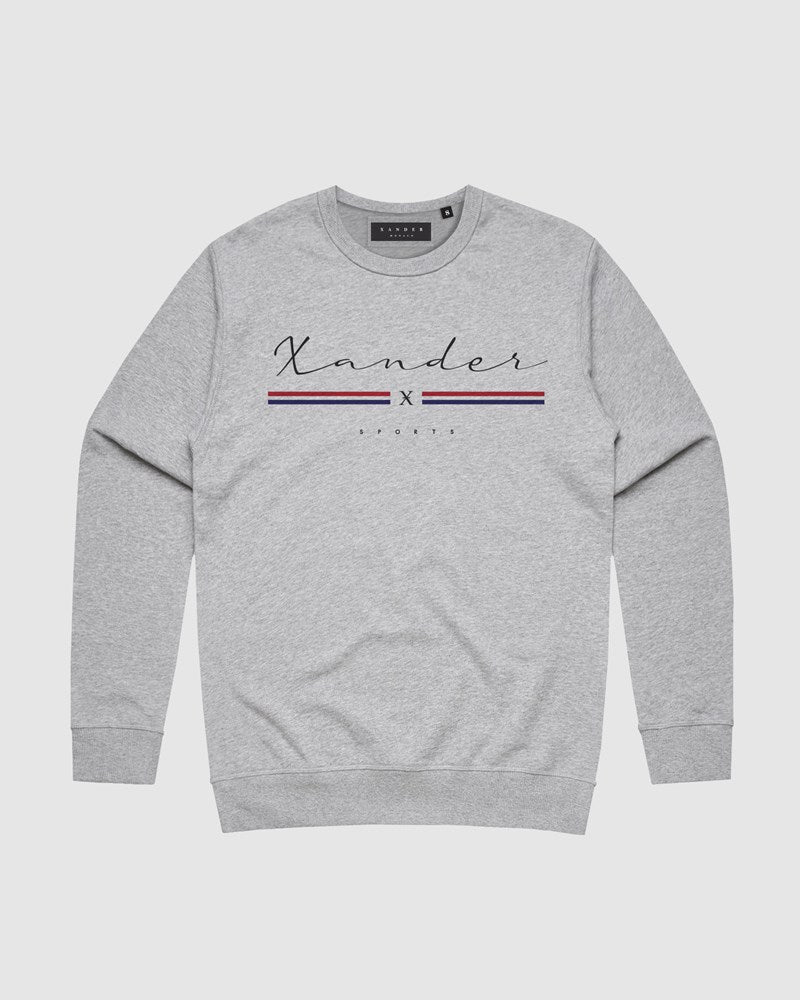 Grid Crewneck - Youth