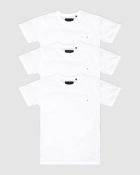 3-Pack Monaco Embroidery Tee - Youth