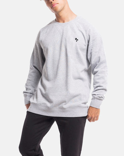 Palm Embroidery Crewneck