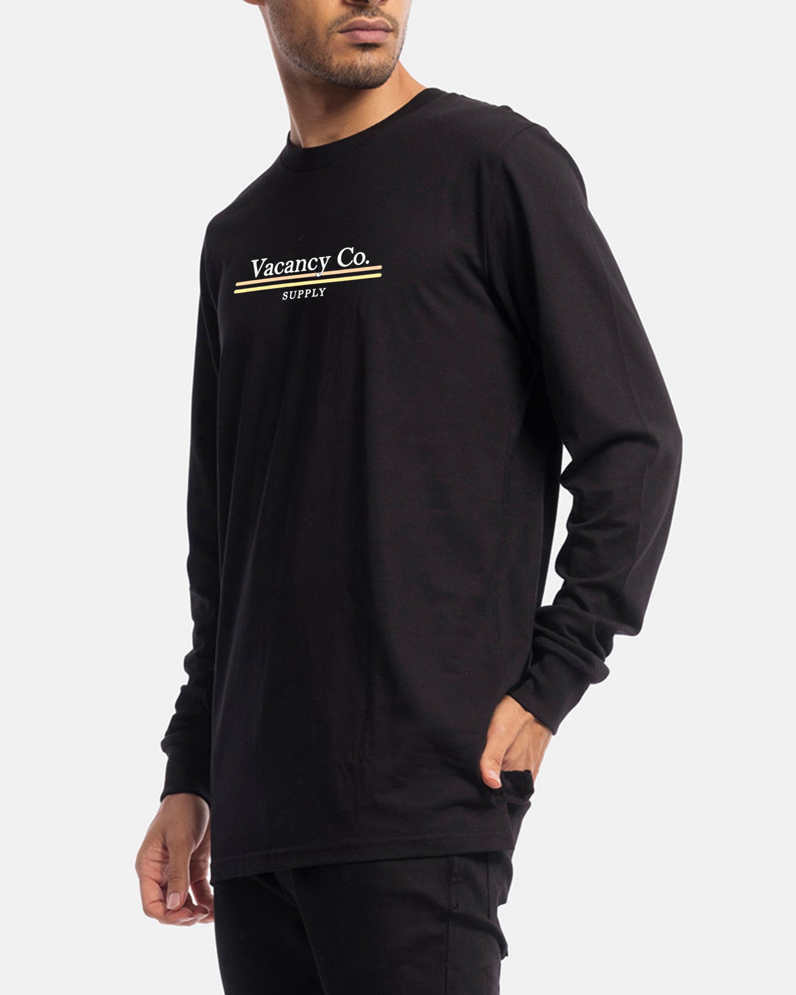 Polaroid Print Long Sleeve Tee