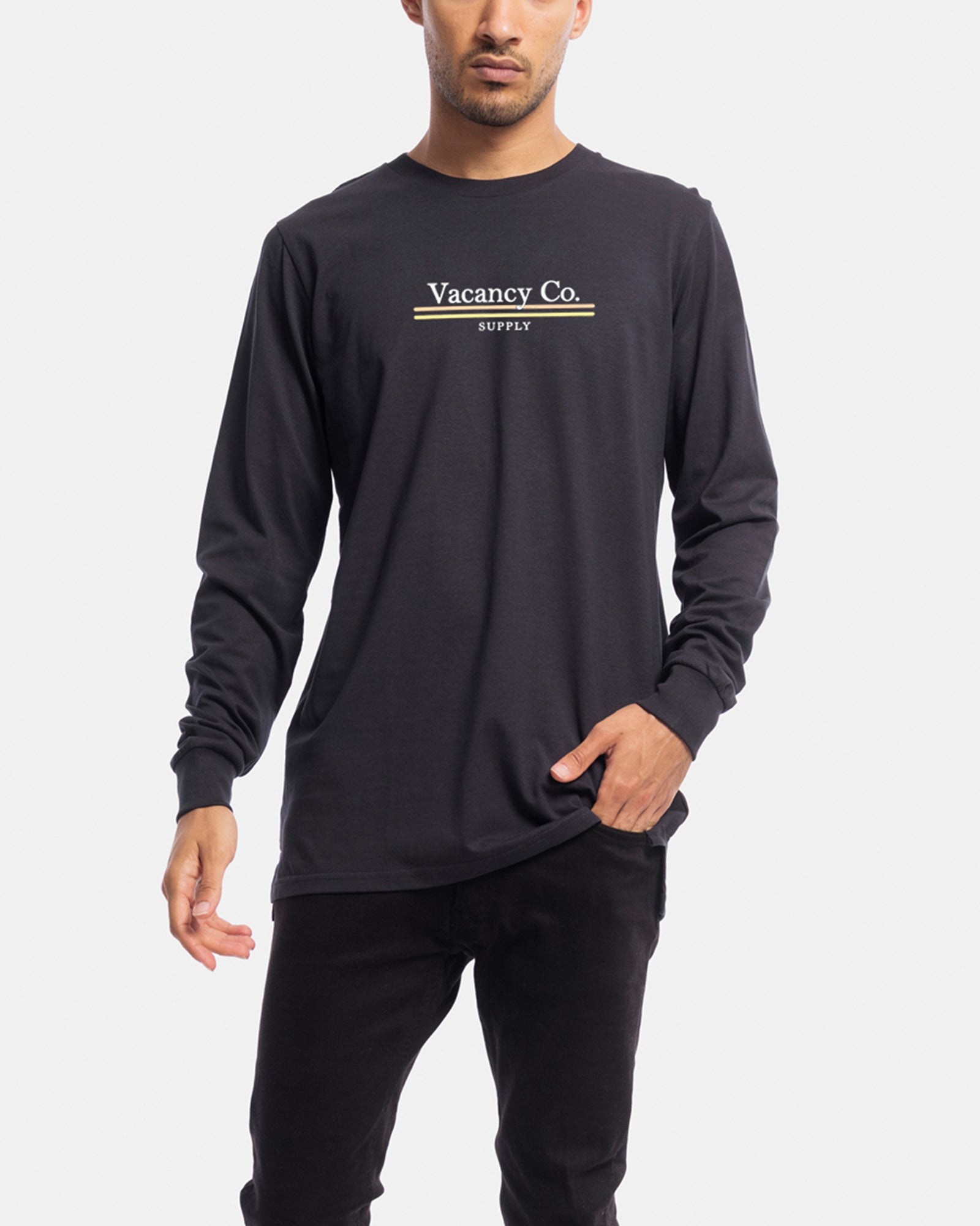 Polaroid Print Long Sleeve Tee