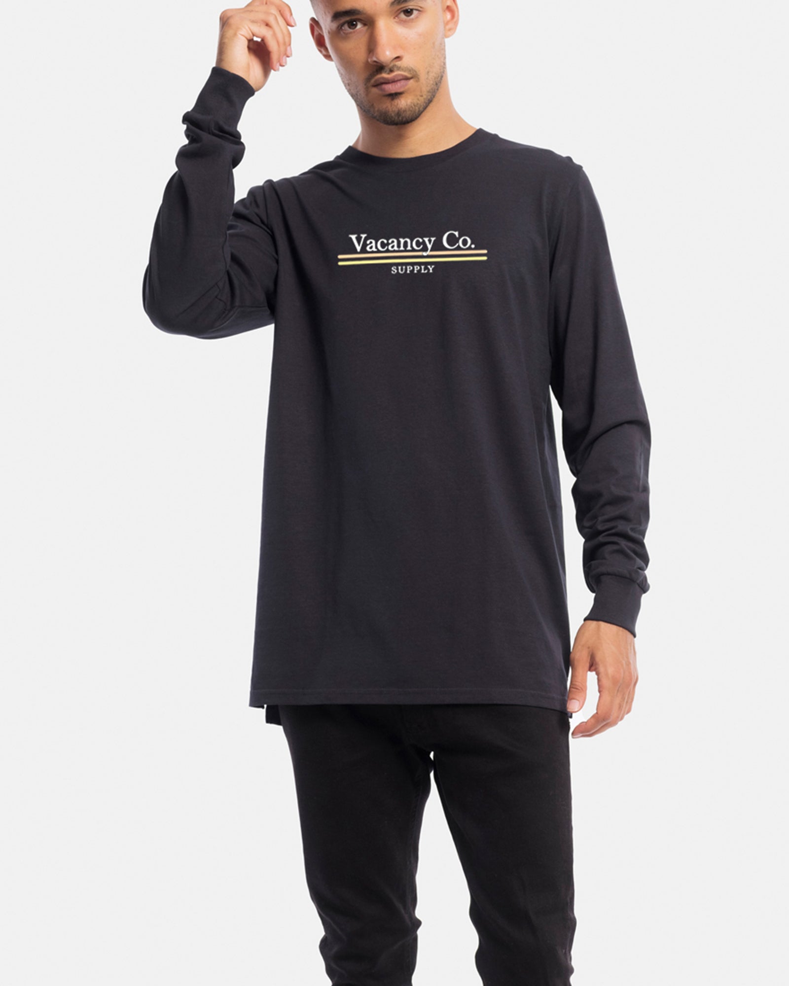 Polaroid Print Long Sleeve Tee