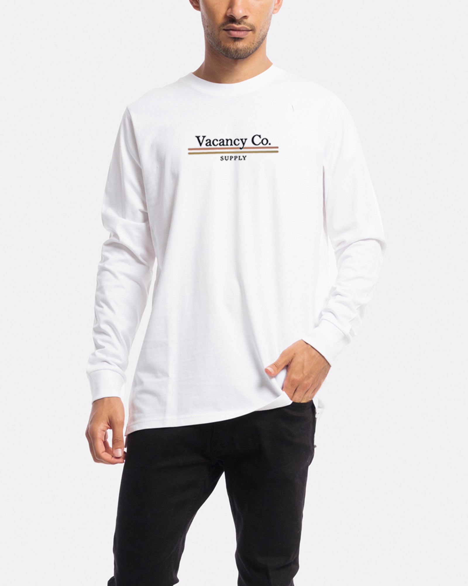 Polaroid Print Long Sleeve Tee
