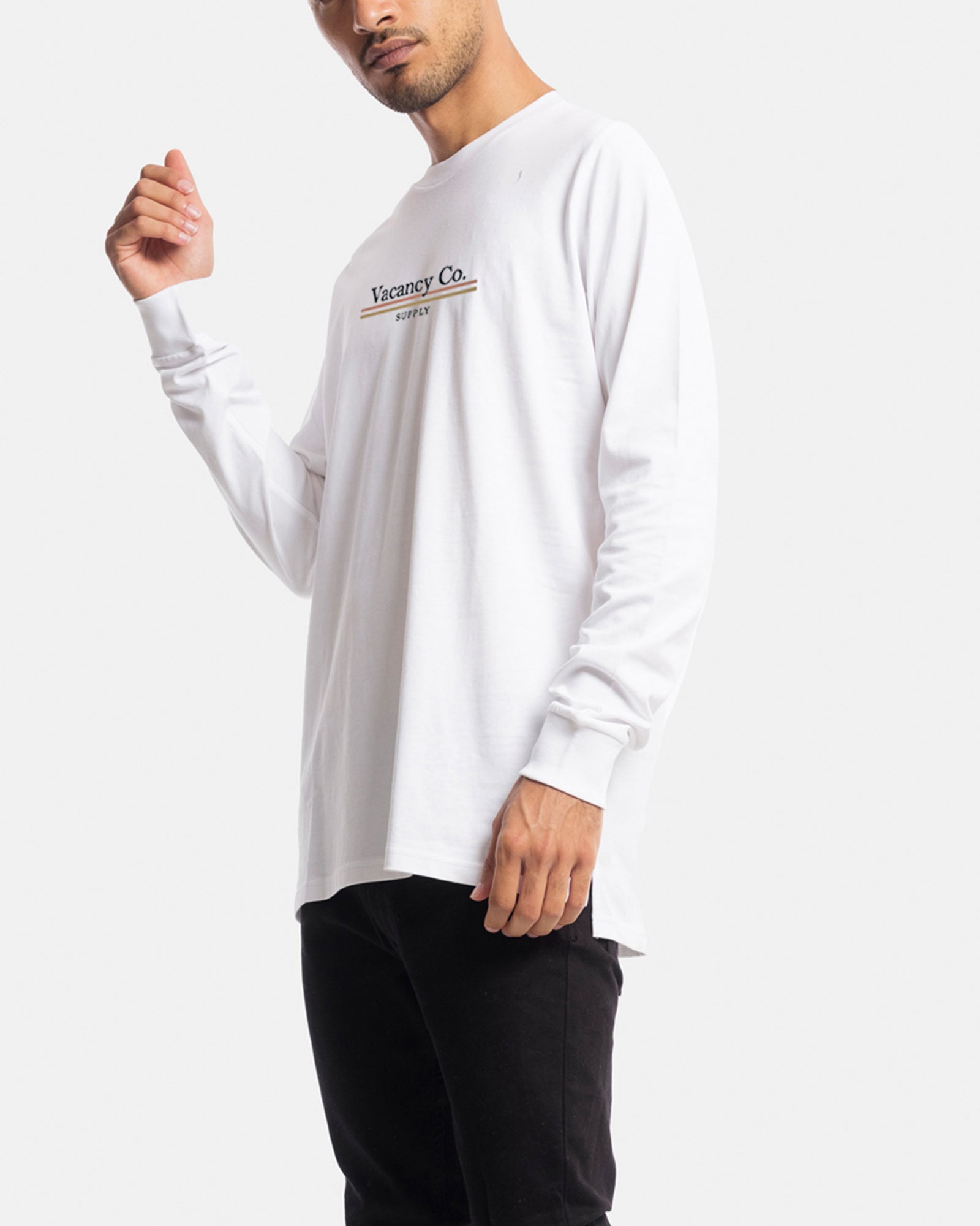 Polaroid Print Long Sleeve Tee