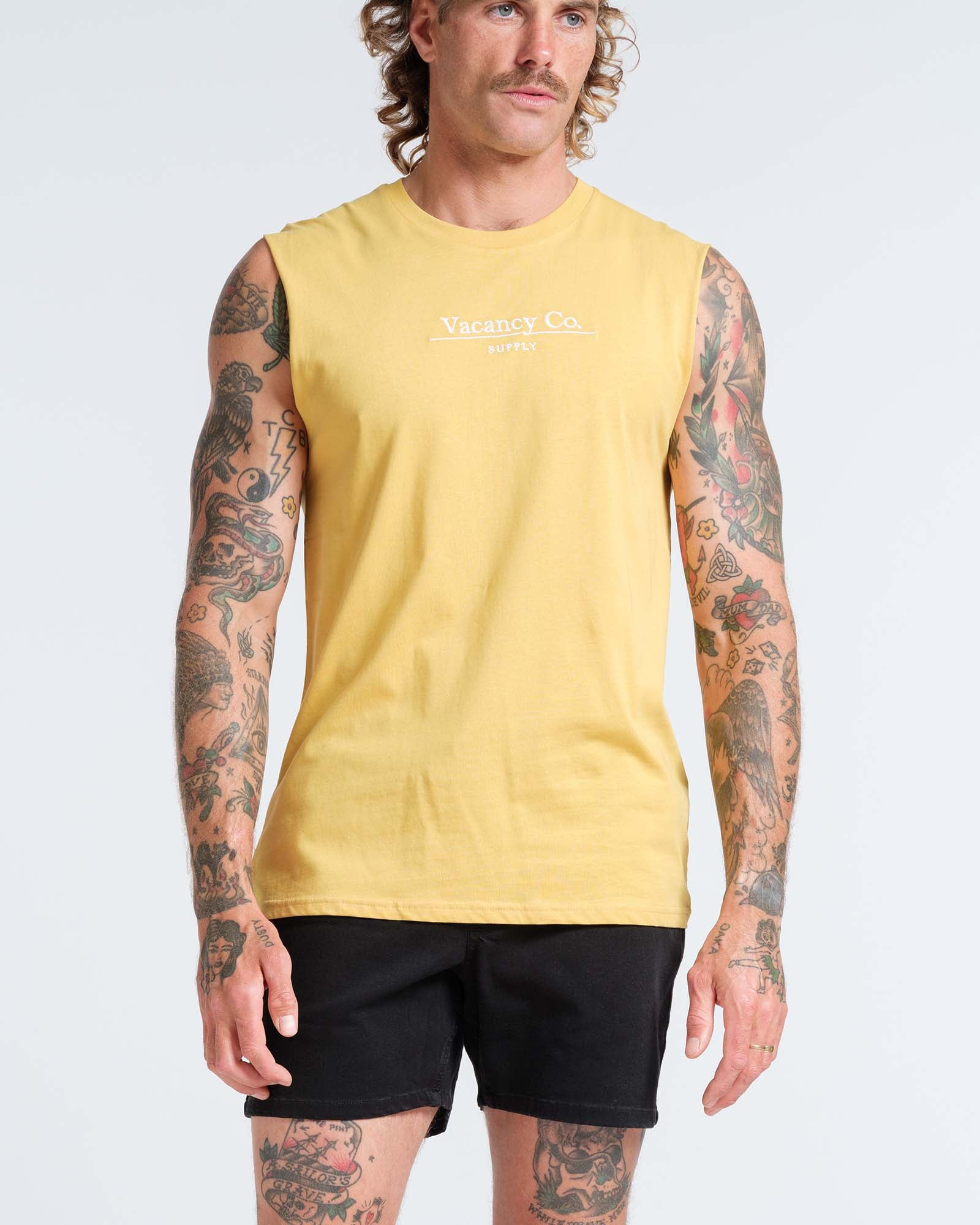 Polaroid Embroidery Tank