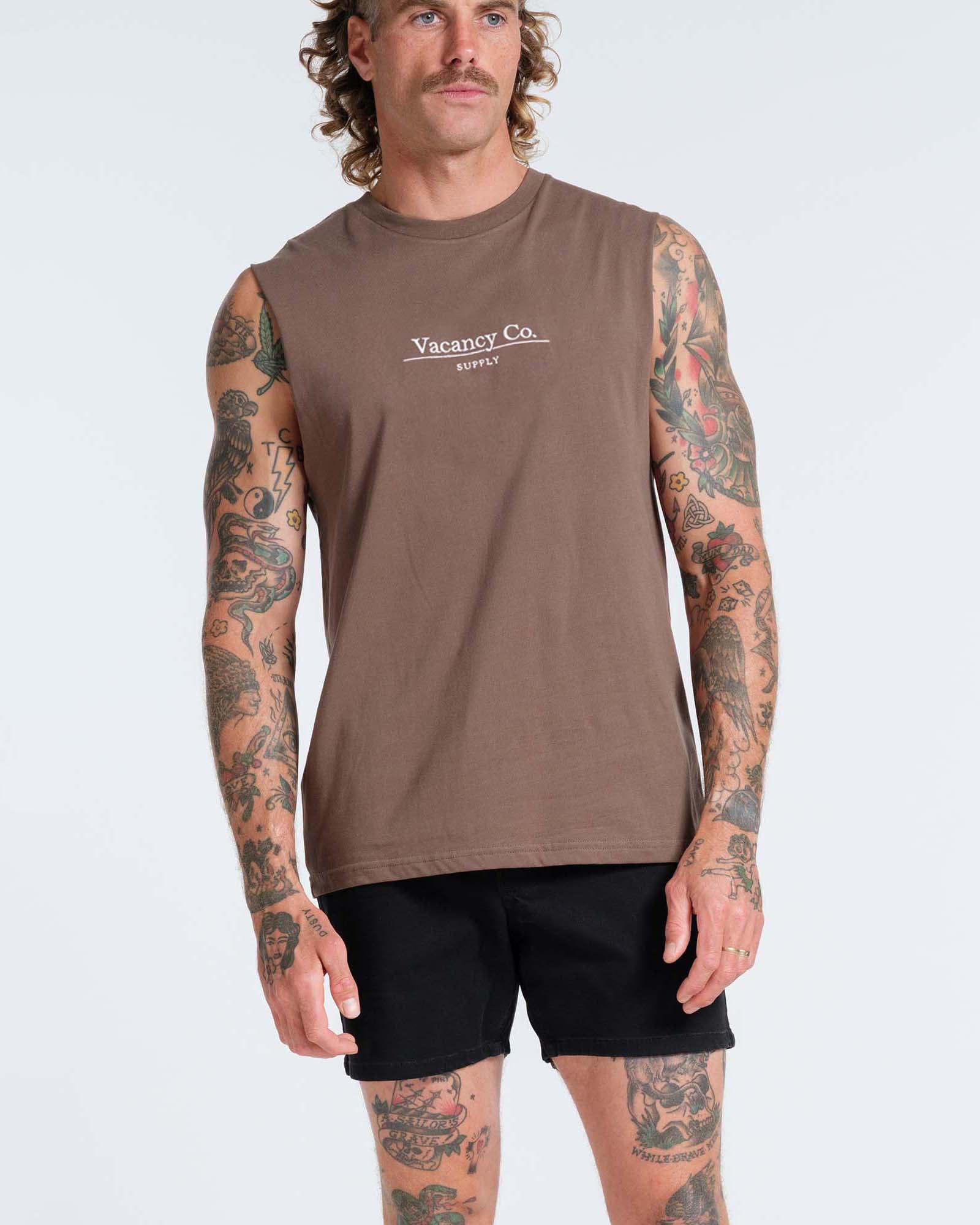 Polaroid Mono Embroidery Tank