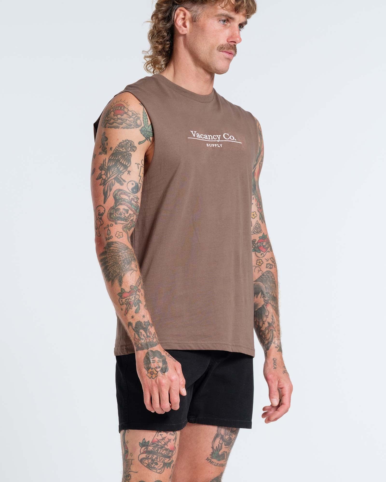 Polaroid Mono Embroidery Tank