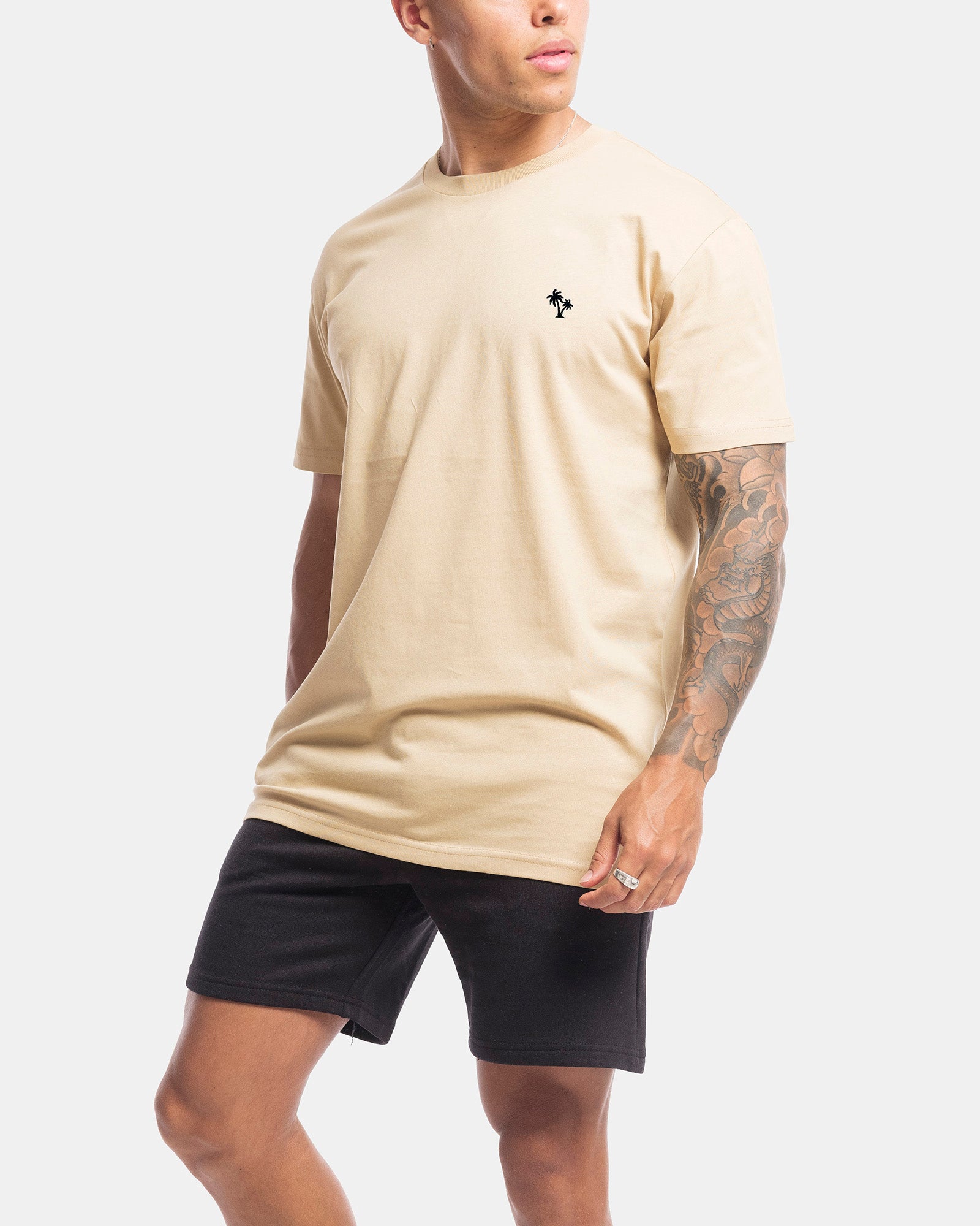 Palm Embroidery Tee