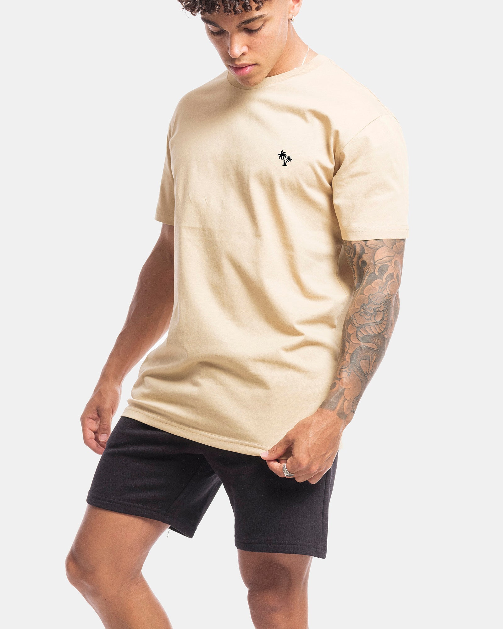 Palm Embroidery Tee