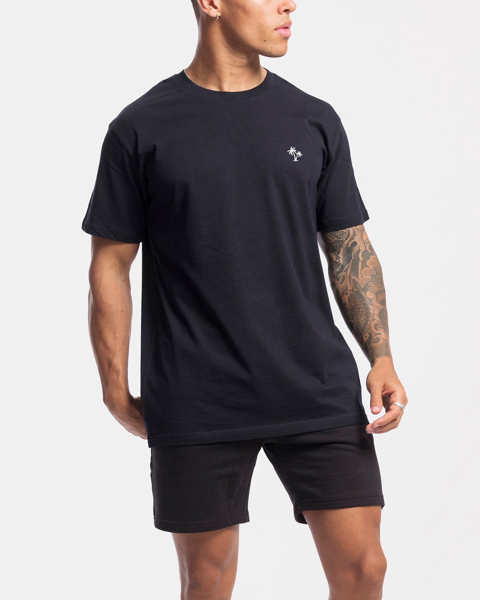 Palm Embroidery Tee