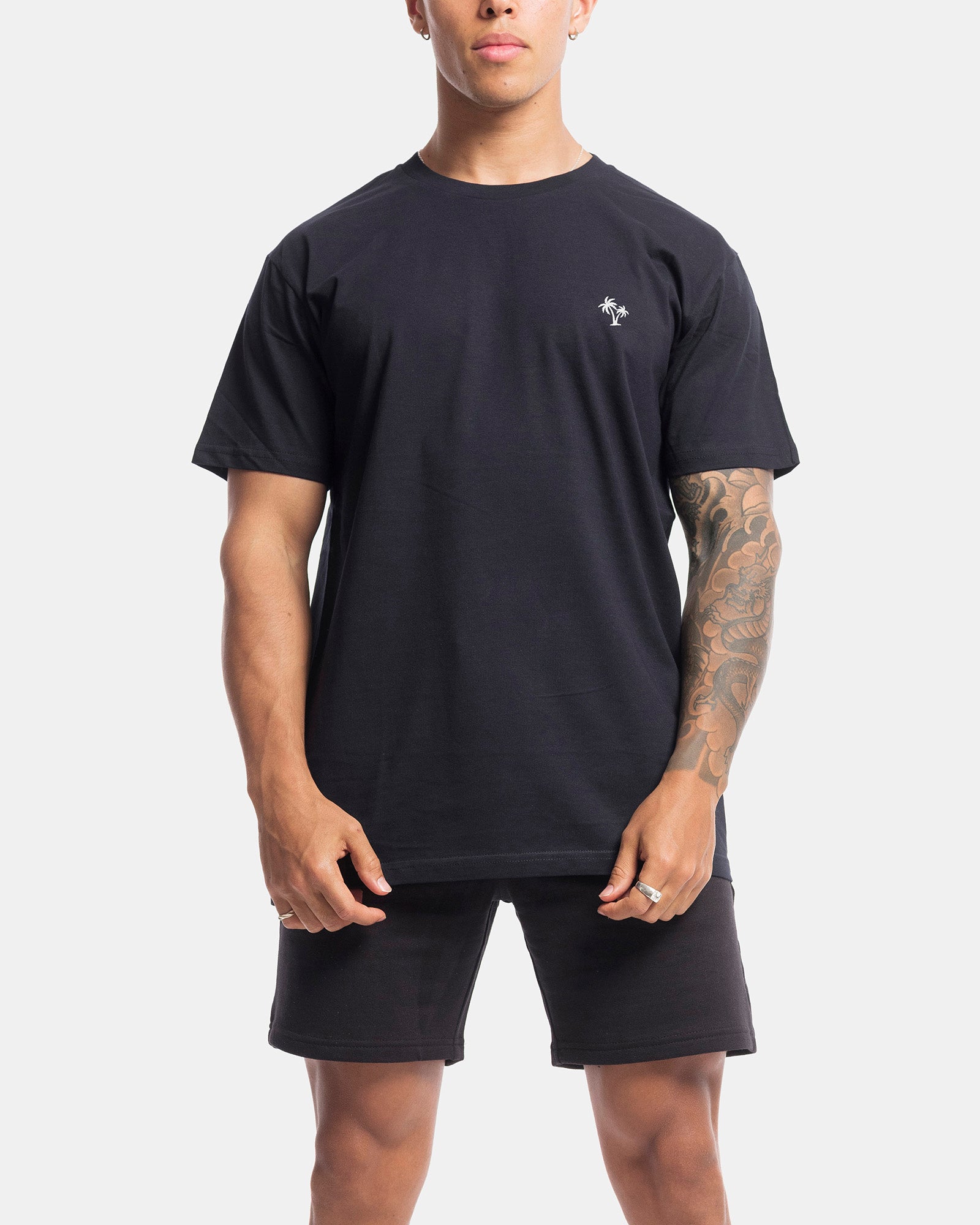 Palm Embroidery Tee