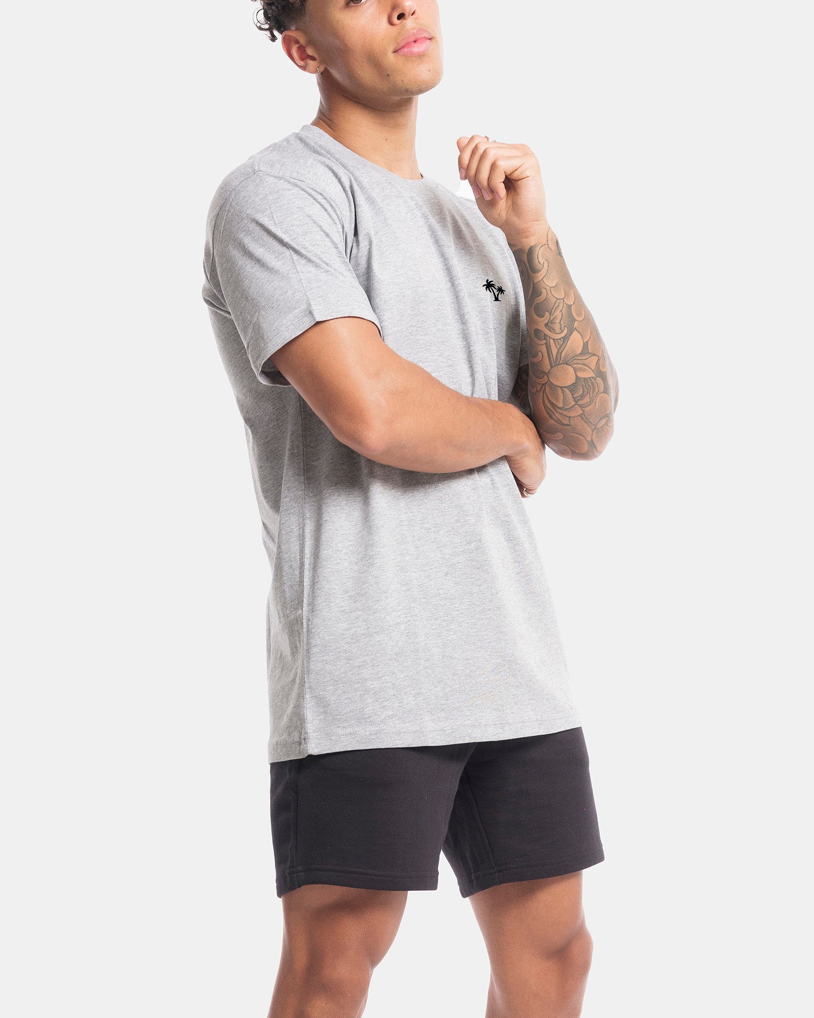 Palm Embroidery Tee