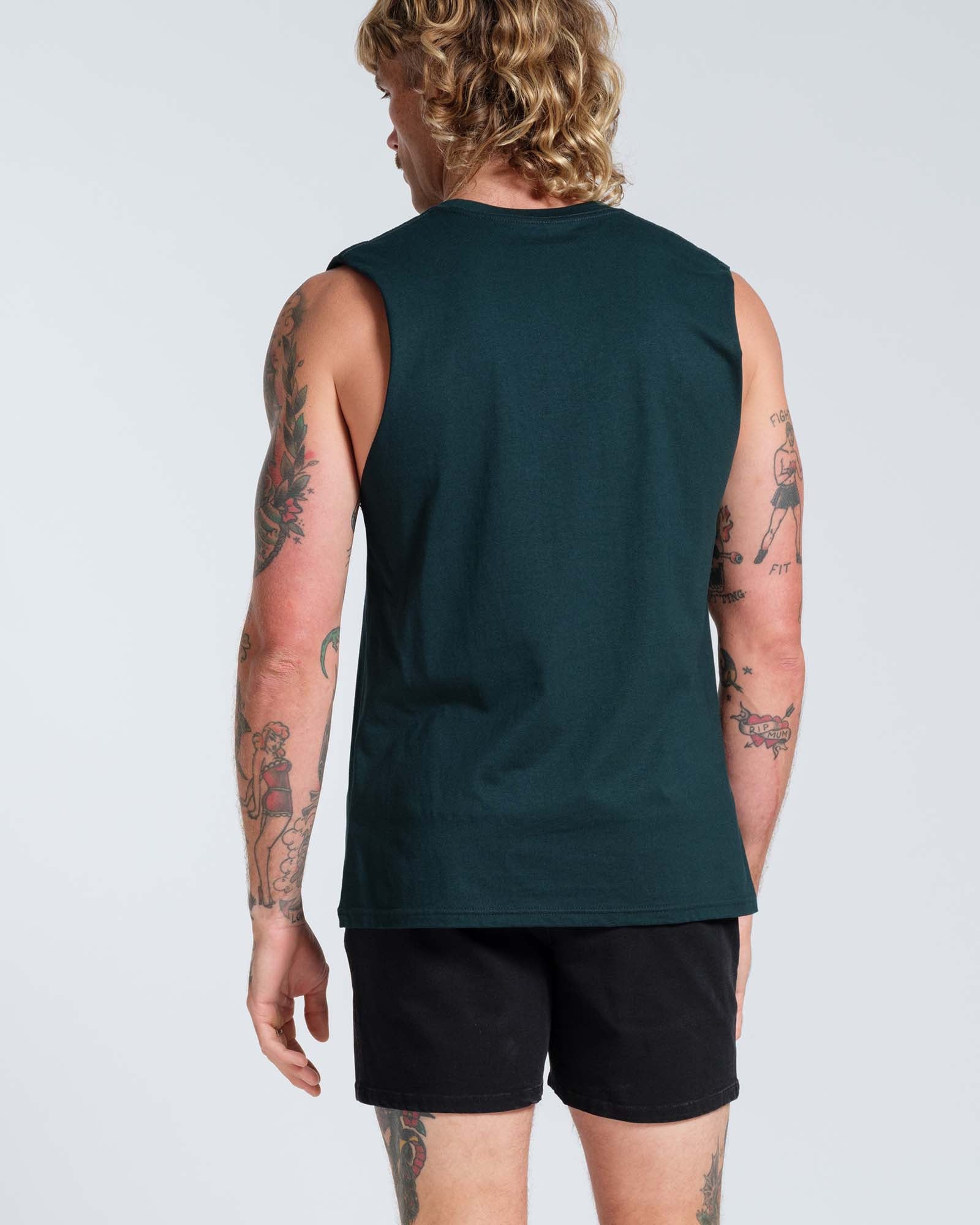 Polaroid Mono Embroidery Tank