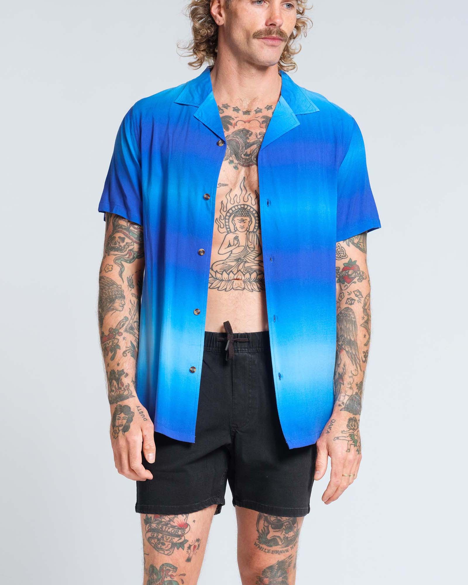 Ombre Rayon Shirt