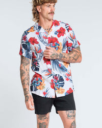 Hibiscus Rayon Shirt