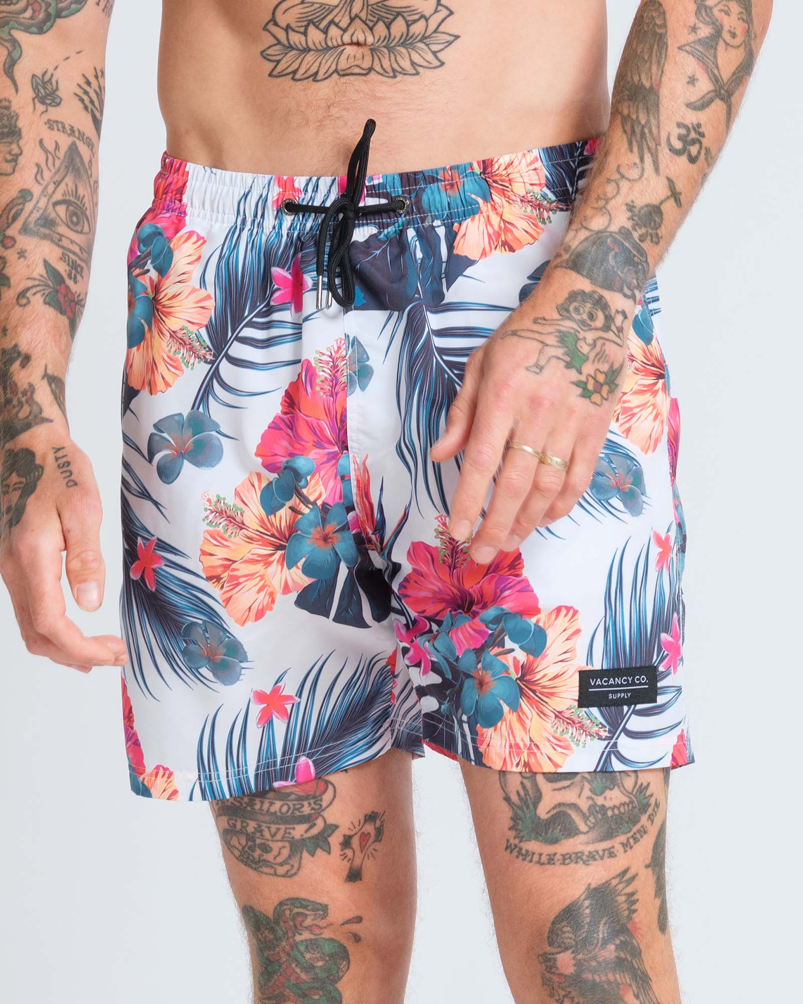 Hibiscus Swim Short