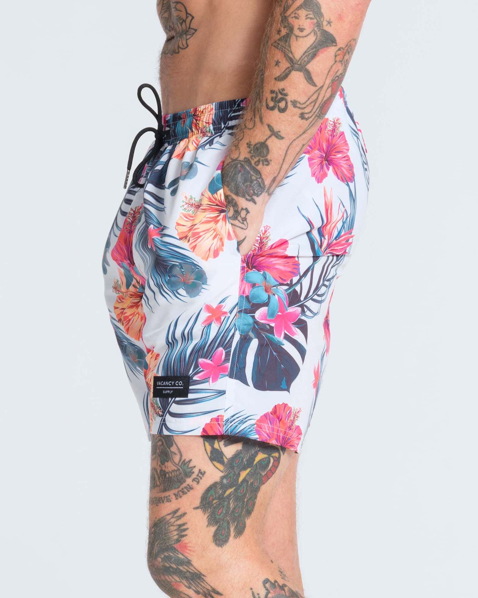 Hibiscus Swim Short