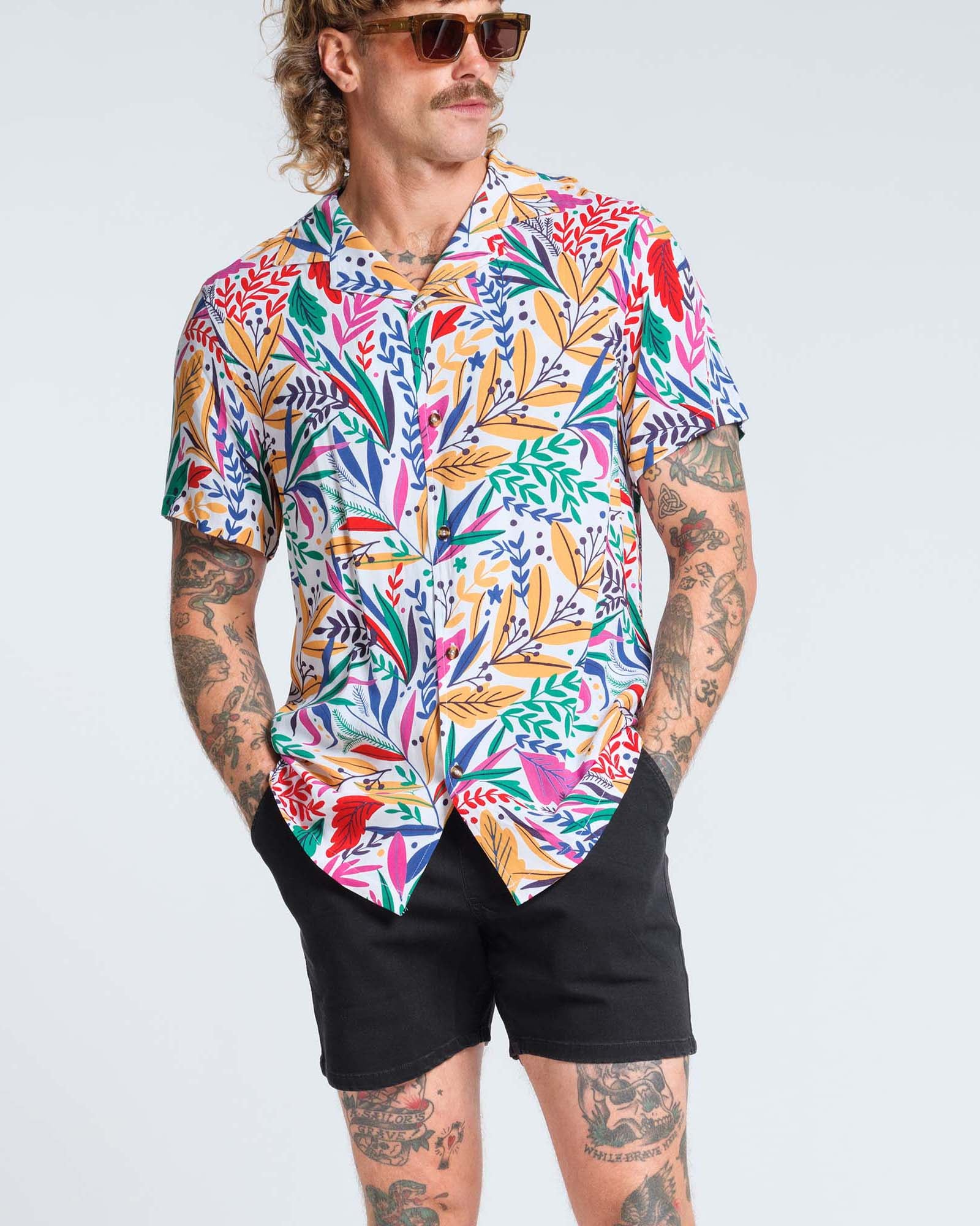 Totally tropical Rayon Shirt