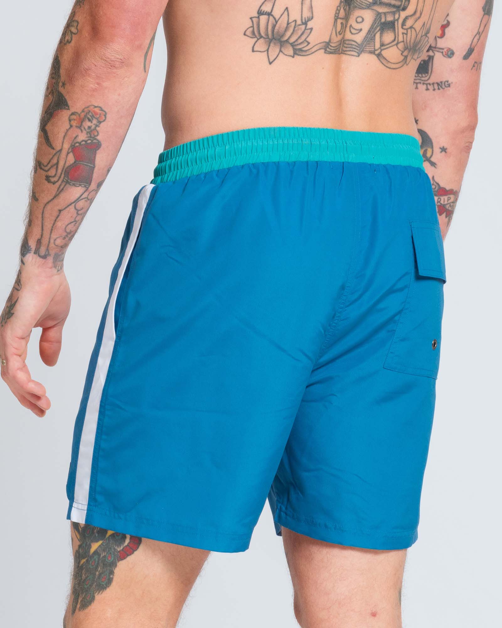 Side Stripe Swim Short