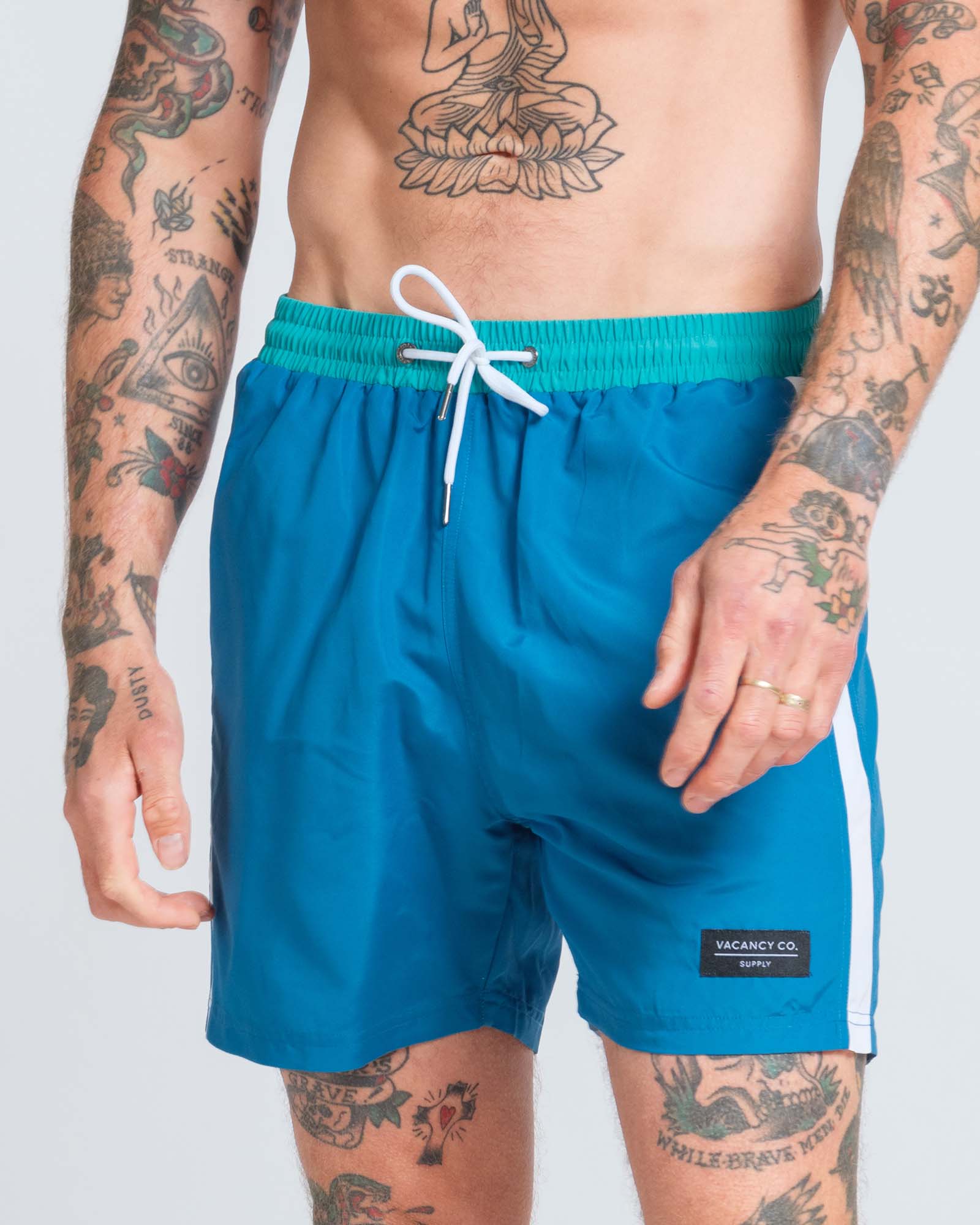 Side Stripe Swim Short