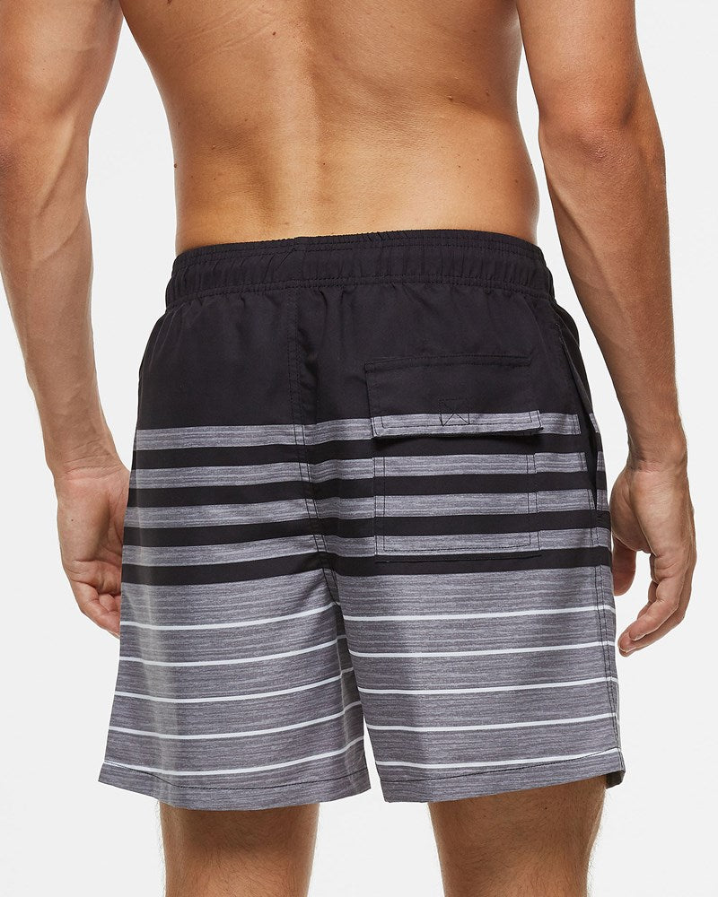 Barred Swim Short