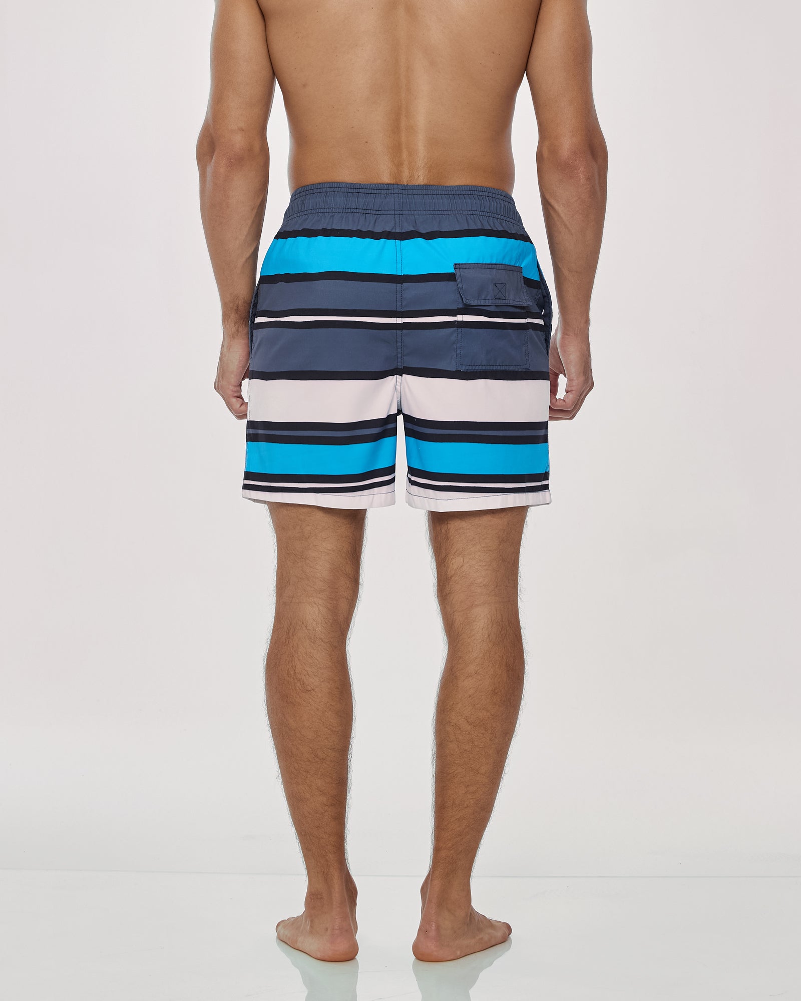 Bold Stripe Swim Short