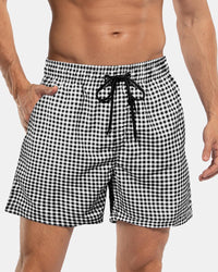 Gingham Swim Short