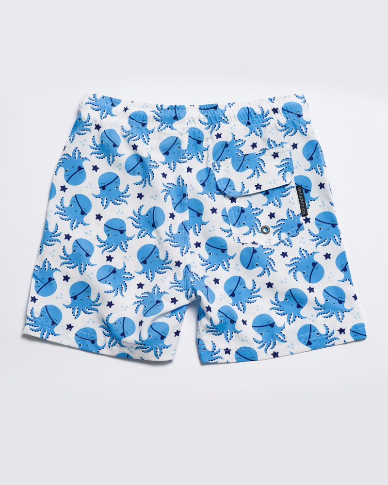 Octo-Pirate Swim Short - Youth
