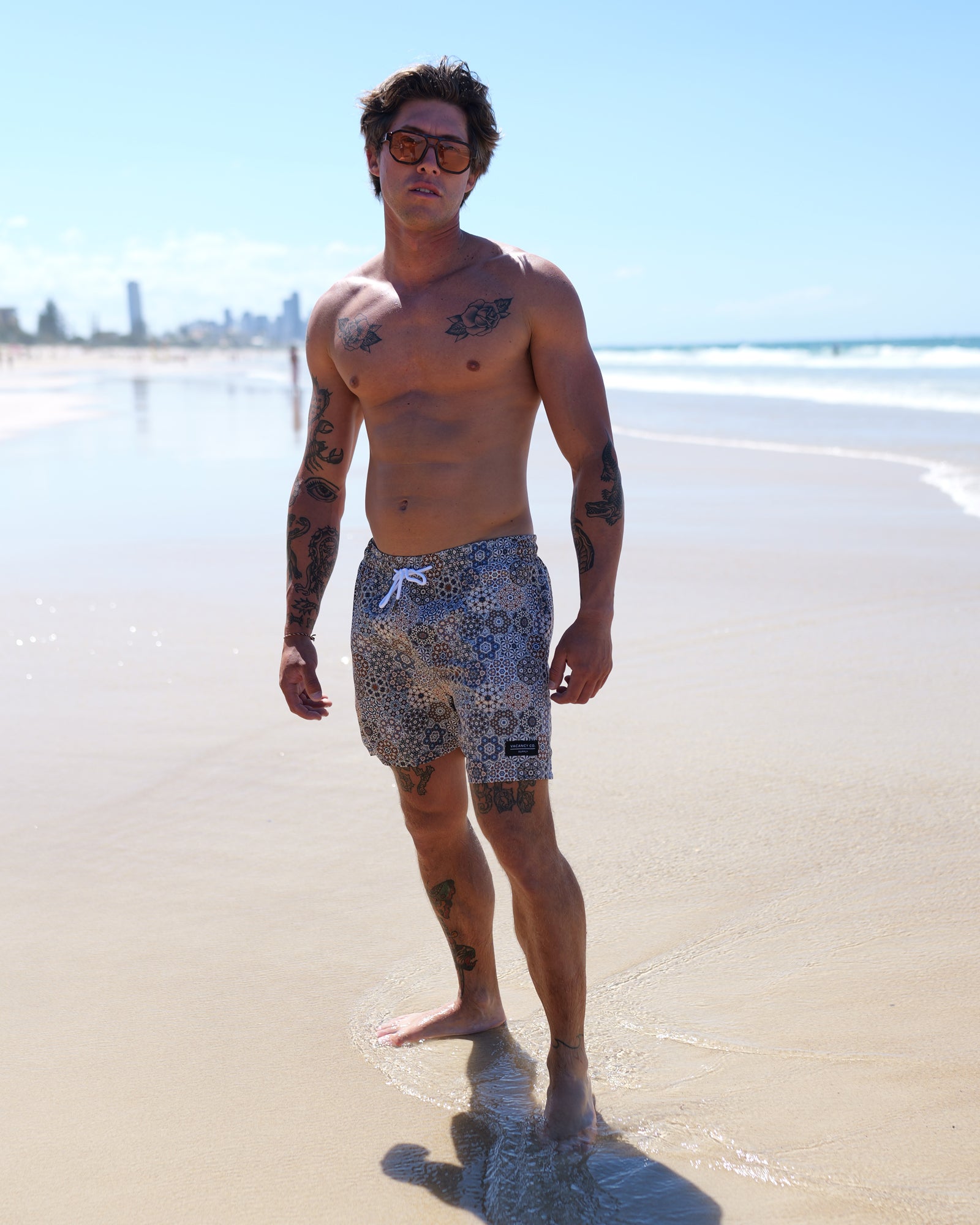 Kaleidoscope Swim Short