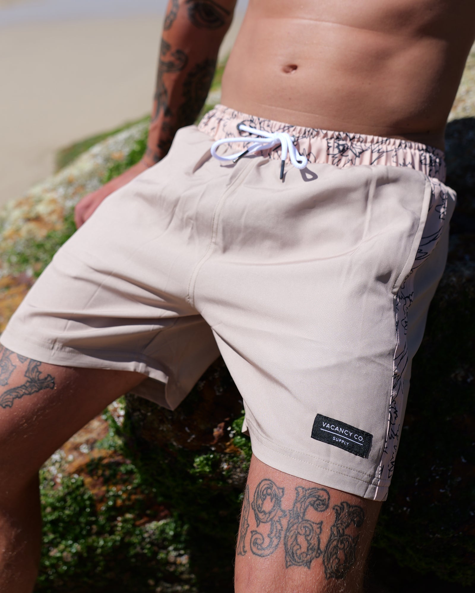 Side Panel Swim Short