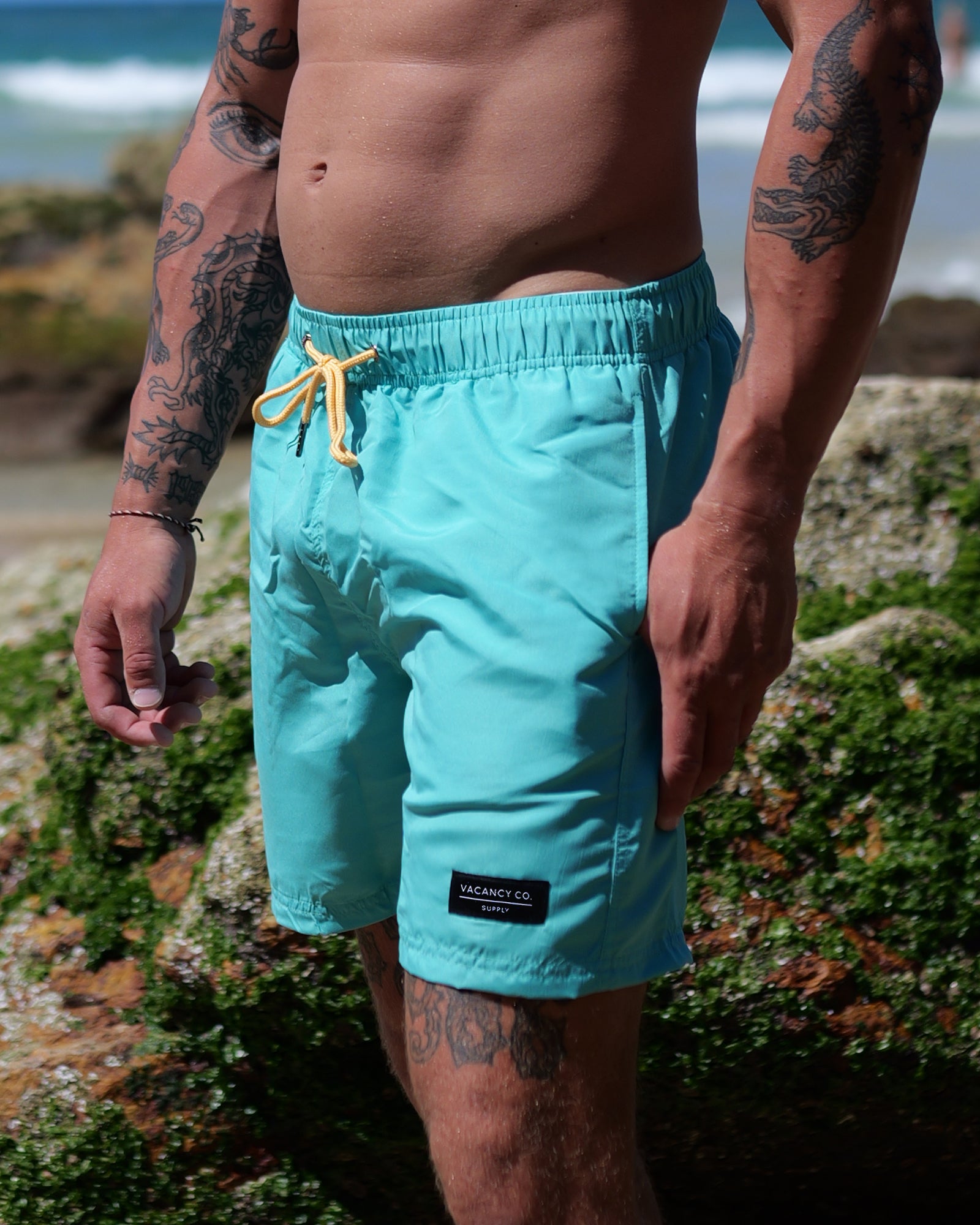 Sea Foam Swim Short
