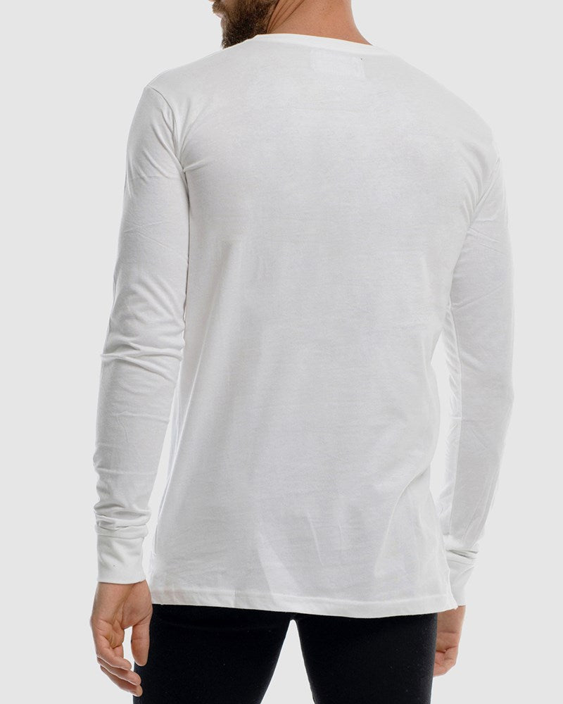 Grid Long Sleeve Tee