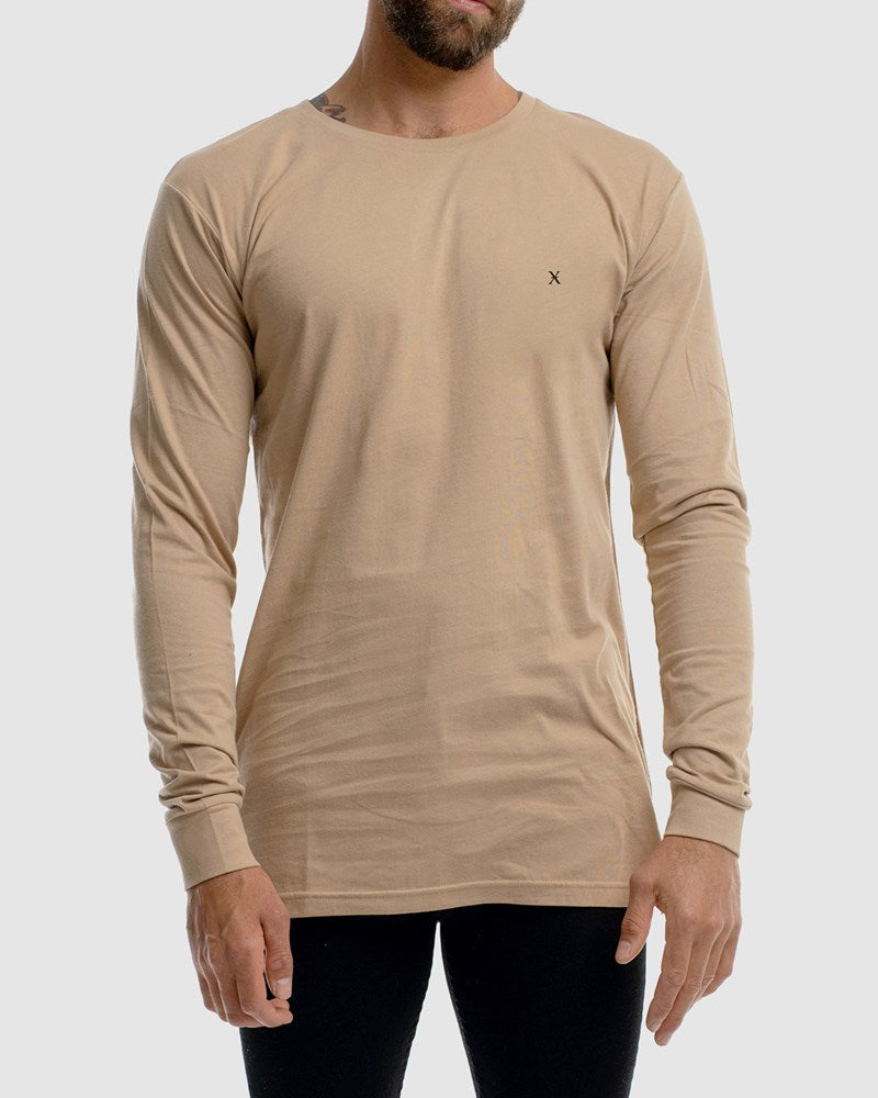 Monaco Embroidery Long Sleeve Tee