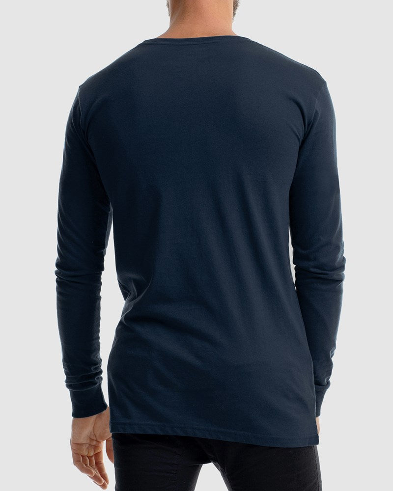 Monaco Embroidery Long Sleeve Tee