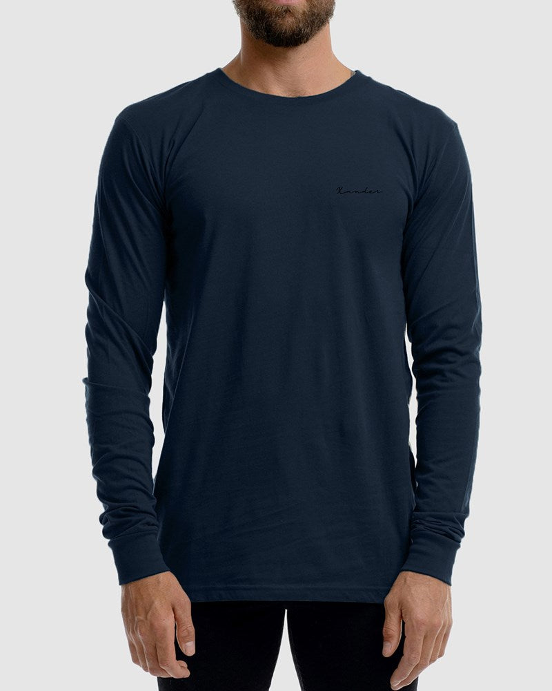 Impression Embroidery Long Sleeve Tee