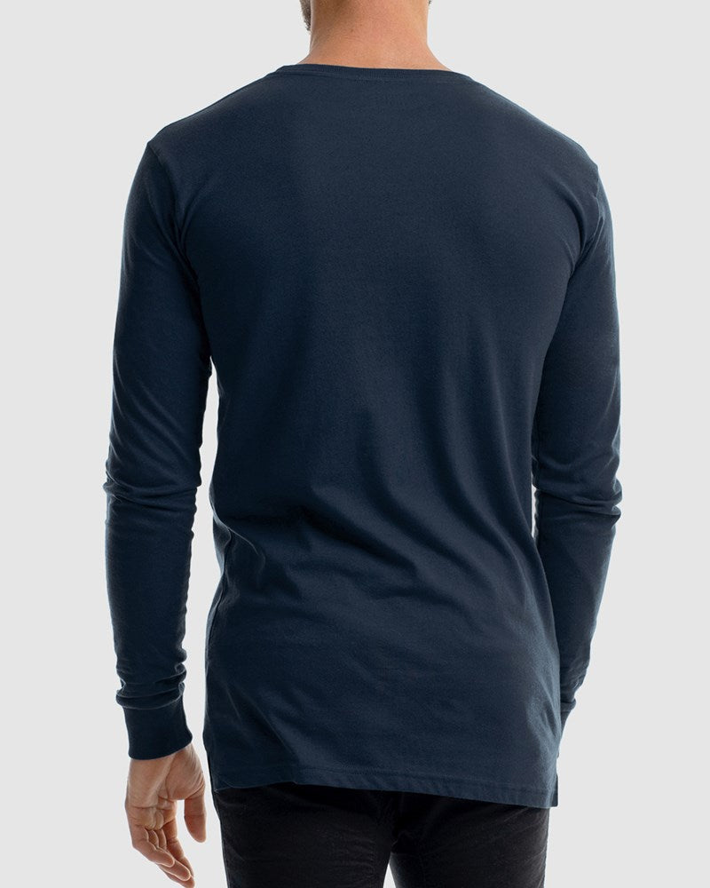 Impression Embroidery Long Sleeve Tee