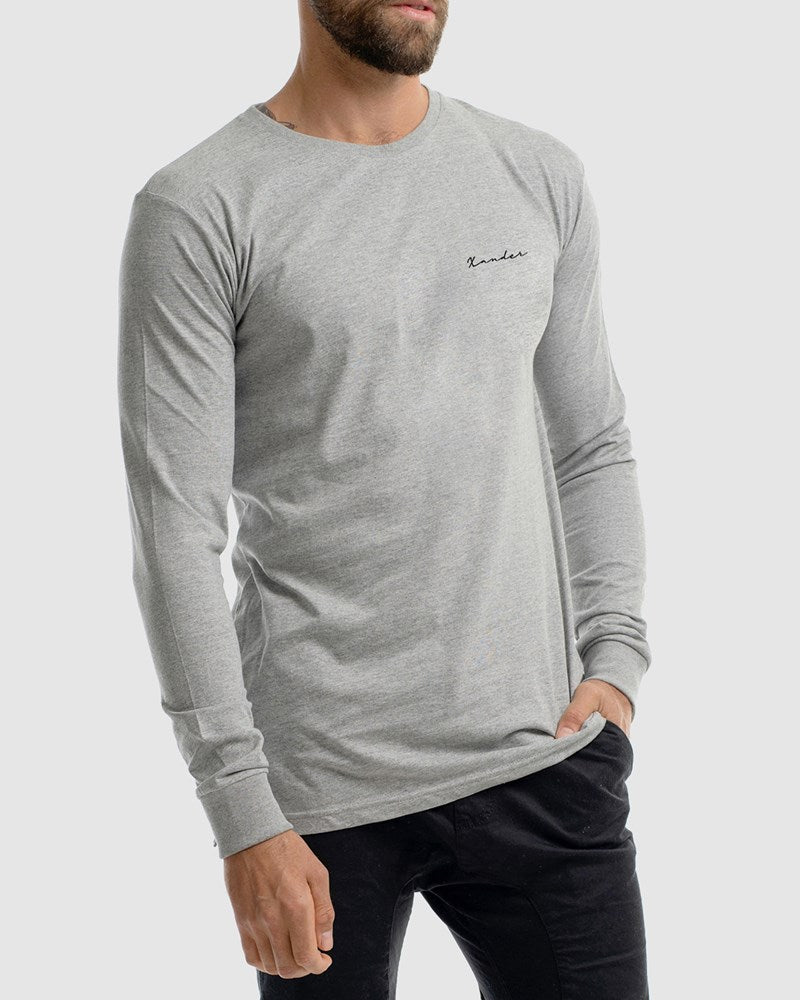 Impression Embroidery Long Sleeve Tee