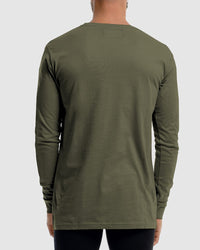 Monarch Embroidery Long Sleeve Tee