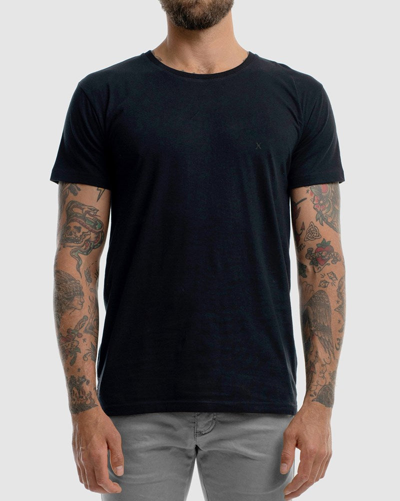 3-Pack Monaco Mono Embroidery Tee