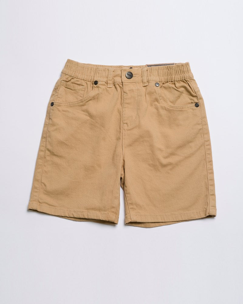 Admiral Elastic Waist Stretch Chino Short - Youth