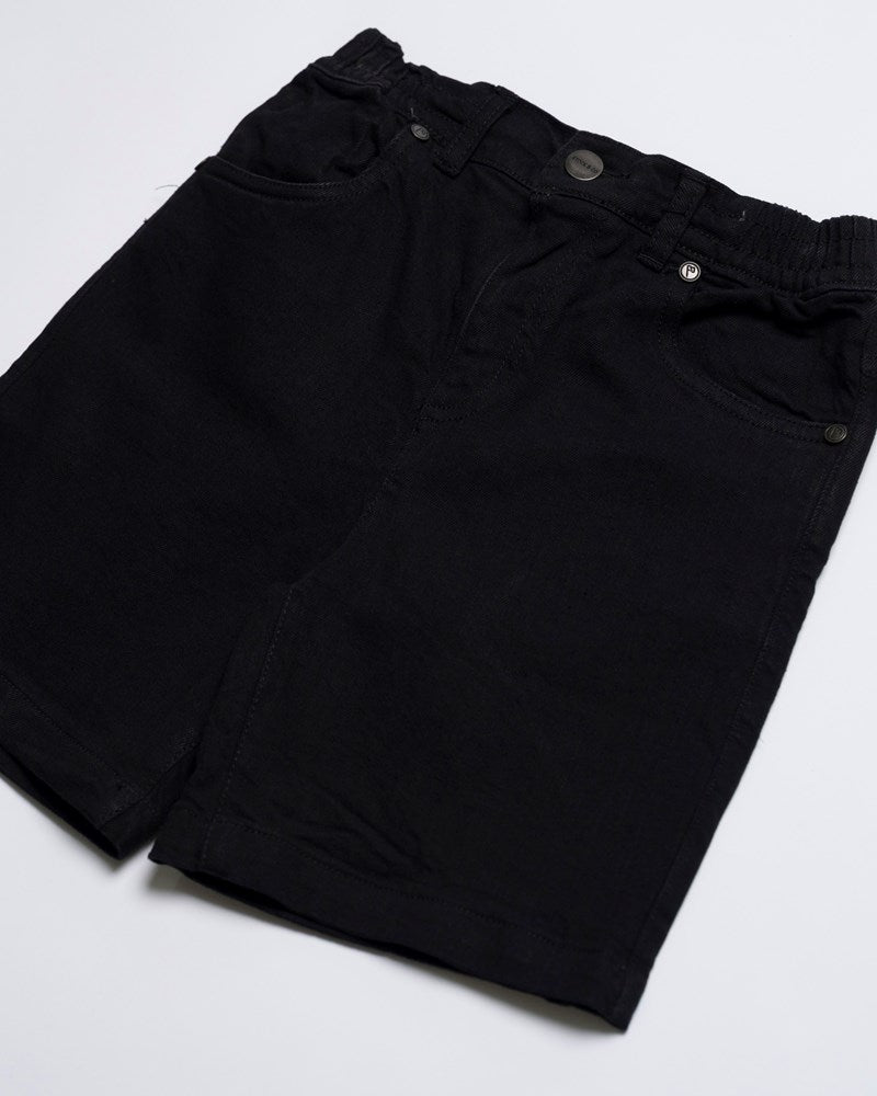 Axis Elastic Waist Stretch Denim Short - Youth