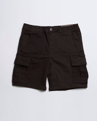 Cargo Elastic Waist Stretch Short - Youth